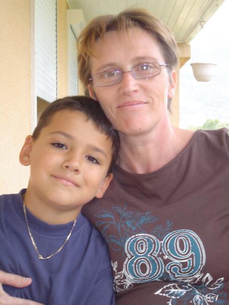 mon cousin et ma maman