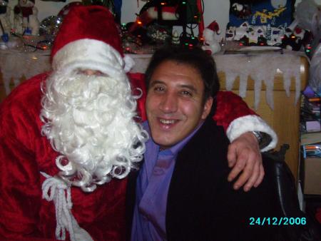 le pere noel et mon papa